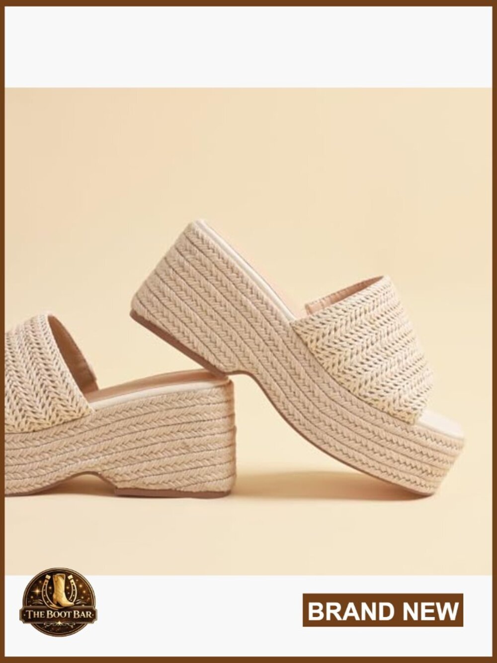 Platform Espadrille Wedge Sandals Slip On Flatform Summer Shoes - Picture 4 of 7